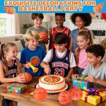 Hymaz 12 Pack Mini Basketballs with Pump