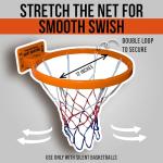 Silent Basketball Hoop for Indoor Skill Training