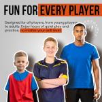 Silent Basketball Hoop for Indoor Skill Training