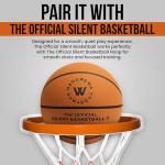 Silent Basketball Hoop for Indoor Skill Training