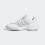 adidas Women's GameCourt 2 Basketball Sneakers, White/Silver