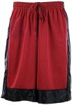ChoiceApparel Men's Basketball Shorts - Black/Red 2XL