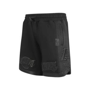 Pro Standard Big Boys NBA Los Angeles Lakers Classic Triple Black Short Jet Black L