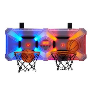 EastPoint Mini Basketball Hoop Game - Multi Color, Pack of 1 - Head-to-Head Indoor Basketball Games - Fun Birthday Activities for Kids Party - Easy Mount Indoor Hoop