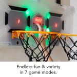 EastPoint Mini Basketball Hoop Game - Multi Color, Pack of 1 - Head-to-Head Indoor Basketball Games - Fun Birthday Activities for Kids Party - Easy Mount Indoor Hoop