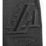 Pro Standard Big Boys NBA Los Angeles Lakers Classic Triple Black Short Jet Black L