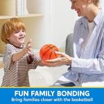 SYNCFUN 6 PCS Mini Basketballs, 5 inches Colorful Small Ball for Basketball Hoop, Inflatable Rubber Ball, Sports Toys Gift for Toddlers and Teenagers (6 Colors)