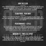 NBA Chicago Bulls Men's Gray Athletic Basketball Shorts