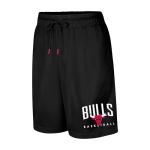 Chicago Bulls Men's Basketball Shorts, Black, Large
