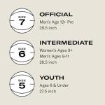 Wilson NBA Forge Size 7 Basketball - Brown