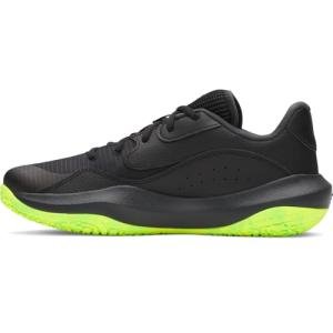 Under Armour Lockdown 7 Low Basketball Shoes - Black
