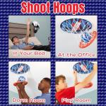 Jesser Mini Ceiling Basketball Hoop with 2 Balls