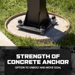 Silverback Ghost 60" Adjustable In-Ground Basketball Hoop