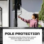 Silverback Ghost 60" Adjustable In-Ground Basketball Hoop