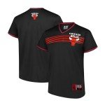 Ultra Game Men's Black V-Neck Basketball Jersey