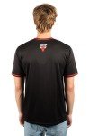 Ultra Game Men's Black V-Neck Basketball Jersey