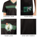 Ultra Game Men's Black V-Neck Basketball Jersey