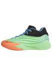 Adidas Dame X Basketball Shoes, Lime/Coral/Blue, Size 9
