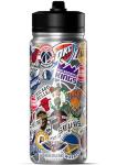 NBA Team Insulated Water Bottle with Straw Lid