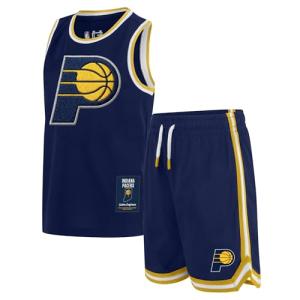 Indiana Pacers Boys Super Soft Jersey Tank & Shorts Set