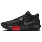 Nike Lebron Witness VIII Basketball Shoes - Black Red