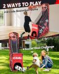 MerryMove Foldable Basketball Arcade Game for Kids