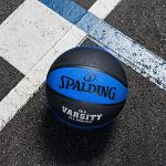 Spalding Varsity Blue and Black Outdoor Basketball 28.5