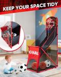 MerryMove Foldable Basketball Arcade Game for Kids