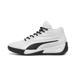 PUMA Men's Court Pro Basketball Shoes - White/Black