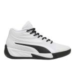 PUMA Men's Court Pro Basketball Shoes - White/Black
