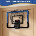 QDRAGON Indoor Over-The-Door Basketball Hoop Set