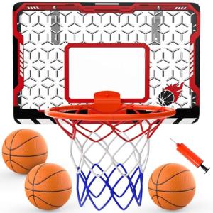 EagleStone Mini Basketball Hoop Set for Indoor Fun