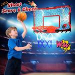 EagleStone Mini Basketball Hoop Set for Indoor Fun