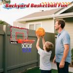 EagleStone Mini Basketball Hoop Set for Indoor Fun