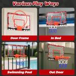 EagleStone Mini Basketball Hoop Set for Indoor Fun