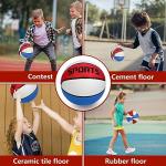 KUYOTQ Mini Size 3 Kids Rubber Basketball