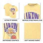 Los Angeles Lakers Boys' Active T-Shirt, Ages 10-12