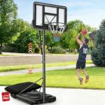 10ft Adjustable Portable Basketball Hoop for All Ages