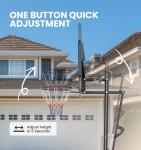 10ft Adjustable Portable Basketball Hoop for All Ages