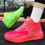 Men's Breathable Mid-Top Basketball Shoes, Lightweight