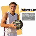 Senston Official Size 7 Rubber Basketball with Pump