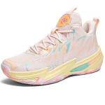 Lightweight Women's Basketball Shoes - Pink Airflow Style