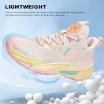 Lightweight Women's Basketball Shoes - Pink Airflow Style