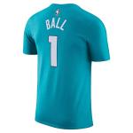 LaMelo Ball Kids Charlotte Hornets Teal T-Shirt
