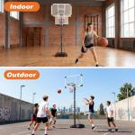 Adjustable Kids Basketball Hoop for Outdoor Fun