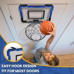 QDRAGON Mini Basketball Hoop for Door with Balls