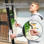 AWII 44-Inch Adjustable Basketball Hoop with Wheels