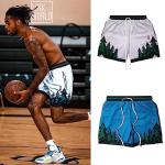 Men's Basketball Workout Shorts - Forest Blue XL
