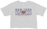 Blue 84 Women's NBA Cropped T-Shirt - White