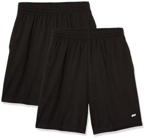 Amazon Essentials Men's Loose-Fit Basketball Shorts - 2 Pack